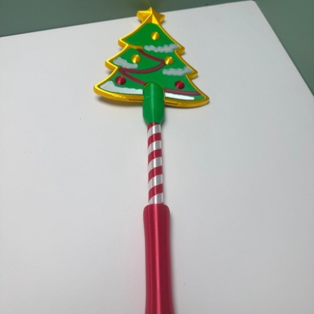 3D Printed Christmas Payment Magic Wand Non-Contact Xmas Credit Card Holder Checkout