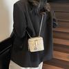Fashion Xiaoxiangfeng Rhombus Chain Bag Women's 2025 New Box Small Square Bag Premium Versatile Messenger Bag