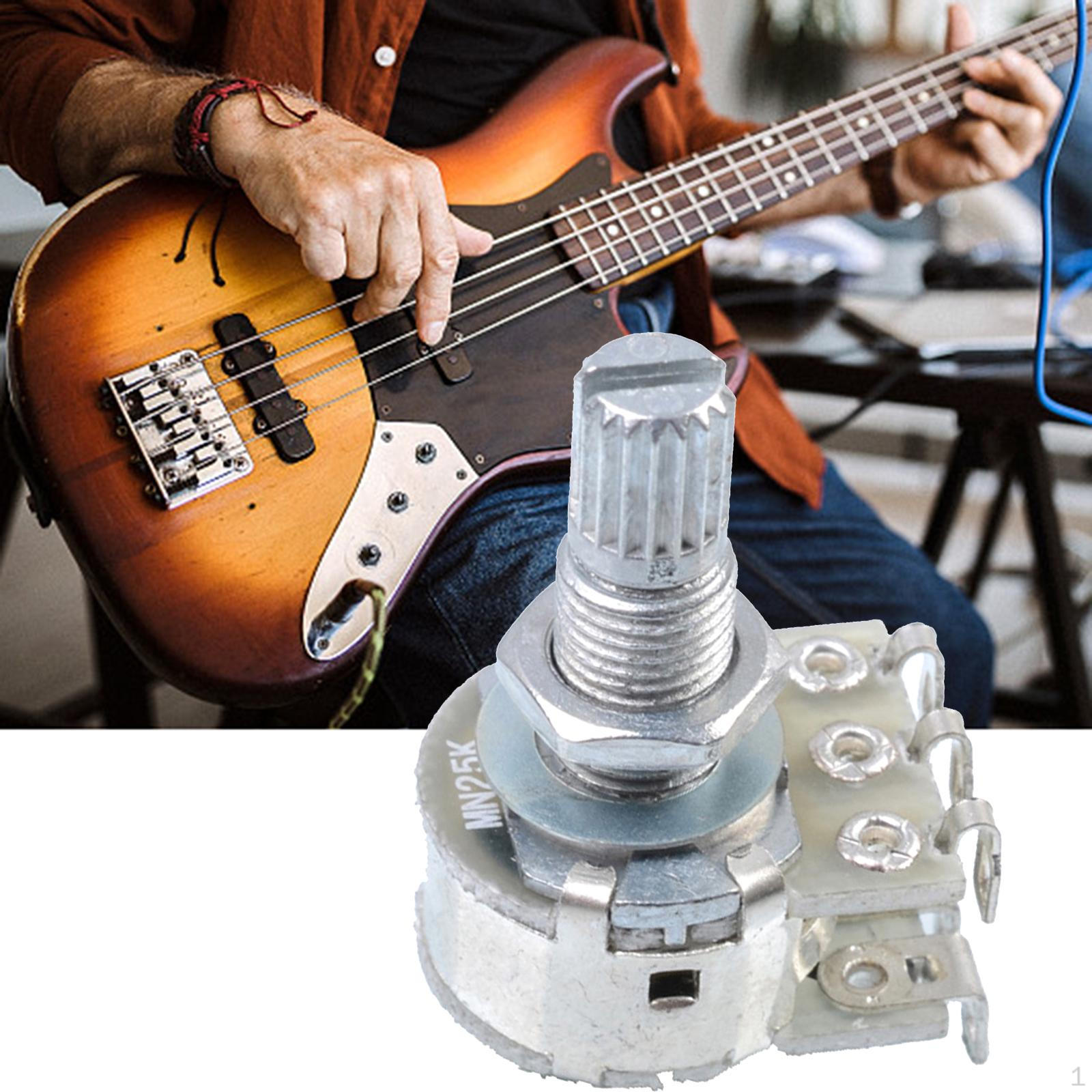 

Balance Potentiometer Knurled volume Control Pots ,Double Layer Accessory ,Guitar MN25K