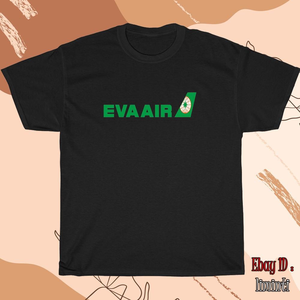 

Новая футболка EVA Air Логотип Мужская Черный/Серый/Белый/Темно-синий Футболка Отправка из США Унисекс Футболка XXL