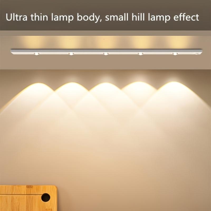Motion Sensor Light LED Sensor Lamp Wireless Ultra Thin USB LED For Kitchen Cabinet Bedroom Wardrobe Indoor Lighting Night Light