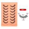 Black Thick False Eyelashes 9-16MM Dense Fluffy Fake Eyelashes Trendy DIY Lashes Extension  Daily