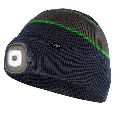 PREMIUM Marineblau, Grau und Grün LED Taschenlampen-Kappe