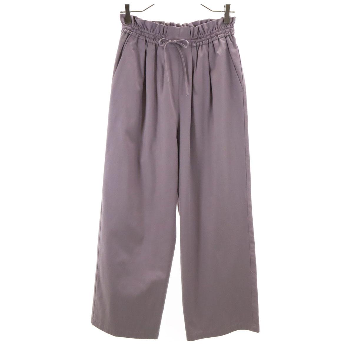 

Ray Beams high waist Wide pants Gray purple system Women Used
