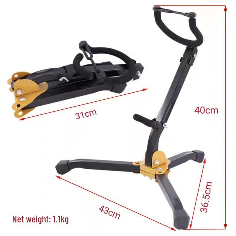 Foldable Portable Saxophone Stand for Alto/Tenor Saxophones