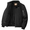 New Jacket Winter Men's Pure Cotton Velvet Thickened Washed Tooling Jacket Outdoor Casual Stand-up Collar Men