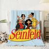 TV Seinfeld Wurf für Kinder Flanell-Kuscheldecke Weich Warm Antistatisch Waschbar Ganzjahres