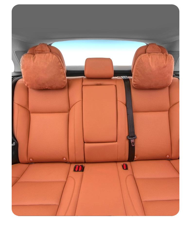 Kopfstütze aus Leder für Leapmotor C10/C16: Atmungsaktive, bequeme Nackenstütze