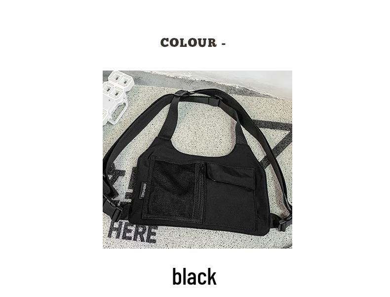Trendy Hip-Hop Chest Bag: Functional Tactical Vest and Backpack