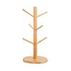 Multi-layer Bamboo Cup Storage & Drain Rack