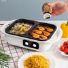 Electric Pot with Grill And Griddle for Camping Soup Party