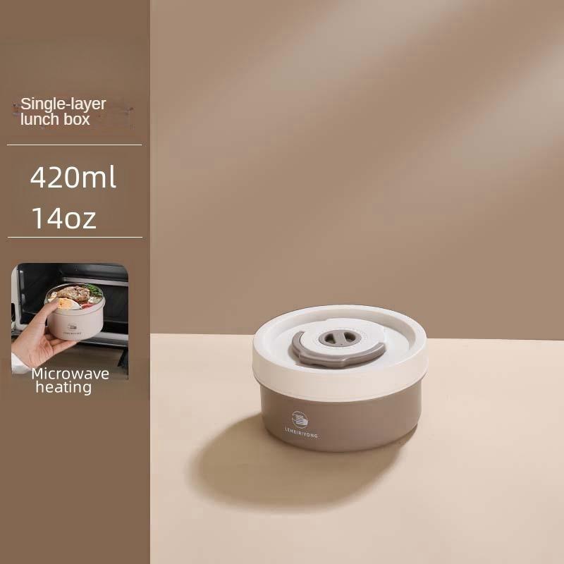 

Ланч-бокс Портативный изолированный набор контейнеров для обеда Штабелируемый контейнер для обеда Bento из нержавеющей стали