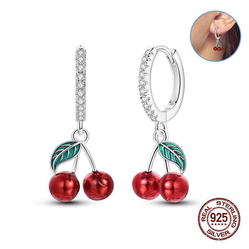 Damen Kupfer Ohrringe Rosa Liebe Sterne Muschel Süße Blume Süß Romantisch Date Party Hochzeit Exquisiter Schmuck Geschenke