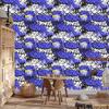 Graffiti wallpaper with elements for living room and bedroom 50x1000
