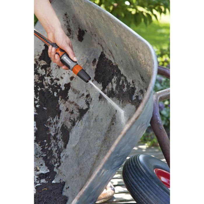 Lance De Nettoyage Classic GARDENA - Protection Anti-gel - Jets Multiples - Garantie 2 Ans