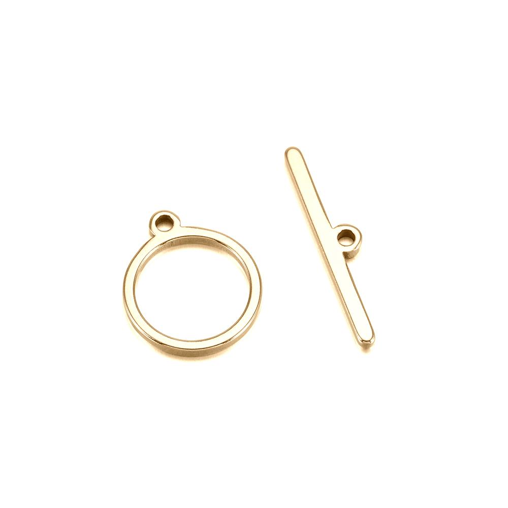 16 Styles Gold High Quality Stainless Steel OT Clasps Connectors for DIY Bracelet Necklace Jewelry Findings Making Accessories