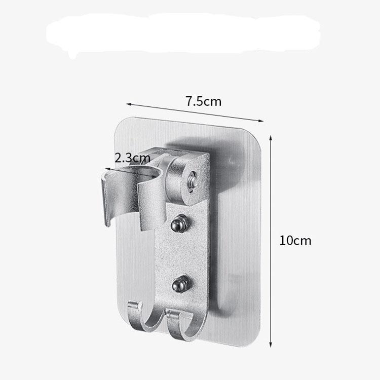 No Drilling Fixed Base, Rain Shower Head Seat, Water Pipe Bracket, Rain Hose Seat Accessories
