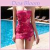 Sexy Summer Dress For Women With Floral Print And Slipon Style For Casual Wear
