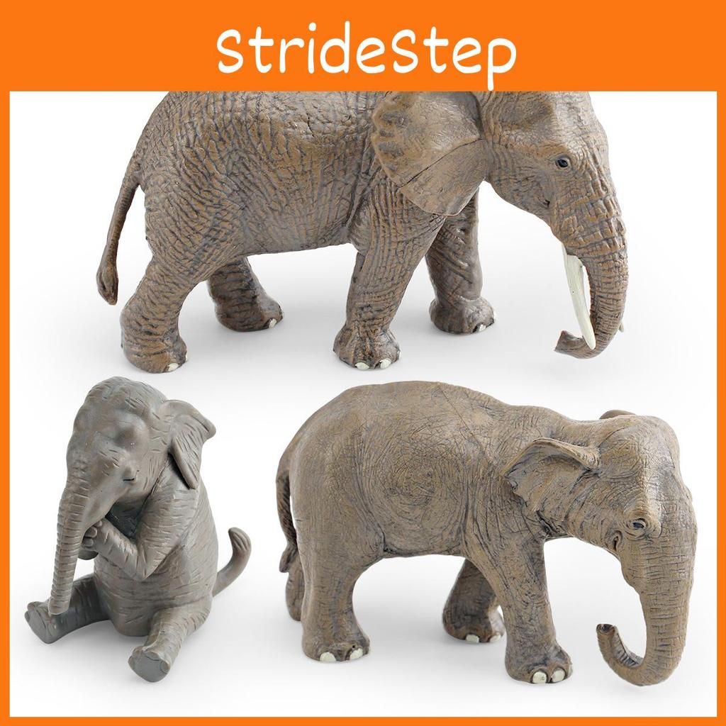 Childrens Durable Pvc Elephant Decor Animals For Play And Learning Activities