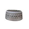 Men Hat Vintage Ethnic Flat Top Round Embroidery Head Decoration Firm Stitching Turkish Jewish Holiday Wear Cap Headwear