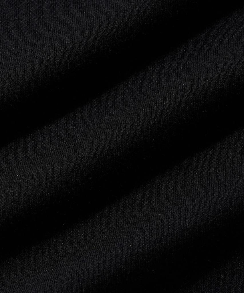 FP142 New Wave Volume Collar Short Sleeve T-Shirt Black Sjst1457