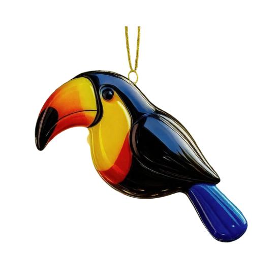 Ornament Păsări de Crăciun Plastic Pasăre Colibri Măcăleandru Bufniță Gai Albastru Pescăruș de Râu Ornamente Agățate pentru Pomul de Crăciun Cadouri Comemorative pentru Iubitorii de Păsări Natură