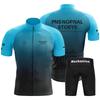 Summer Short Sleeve Cycling Suit Set Men's Road Bike Bicycle Quick Dry Breathable Bib Cycling Pants Top 2026 Summer Breathable Cycling Suit Set