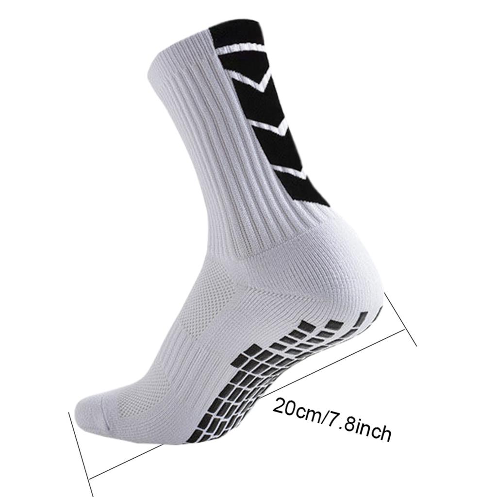 6Pairs Men Women Towel Bottom Athletic Socks for Football Basketball Baseball Rugby Soccer Running Tennis Non Slip