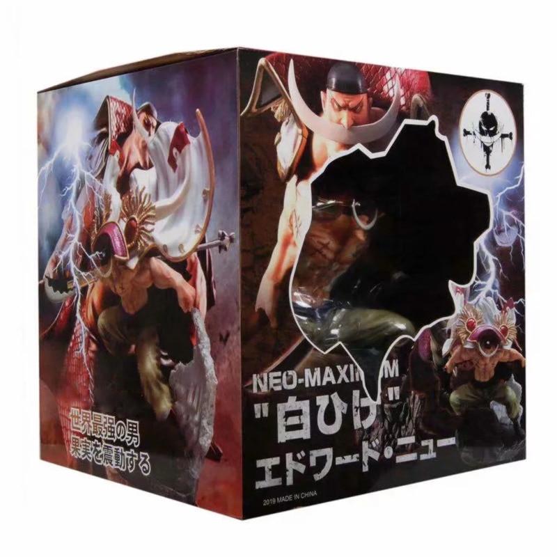 One Piece Action Figure Gk Anime The Battle Over The Dome Edward Newgate 38cm Pvc Model Collection Ko Exquisite Toy Decoration