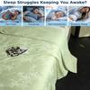 Jacquard Bamboo Cooling Summer Quilt for Queen King Bed Silky Air Condition Comforter Lightweight Cooled Blanket Anti-Mite Soft