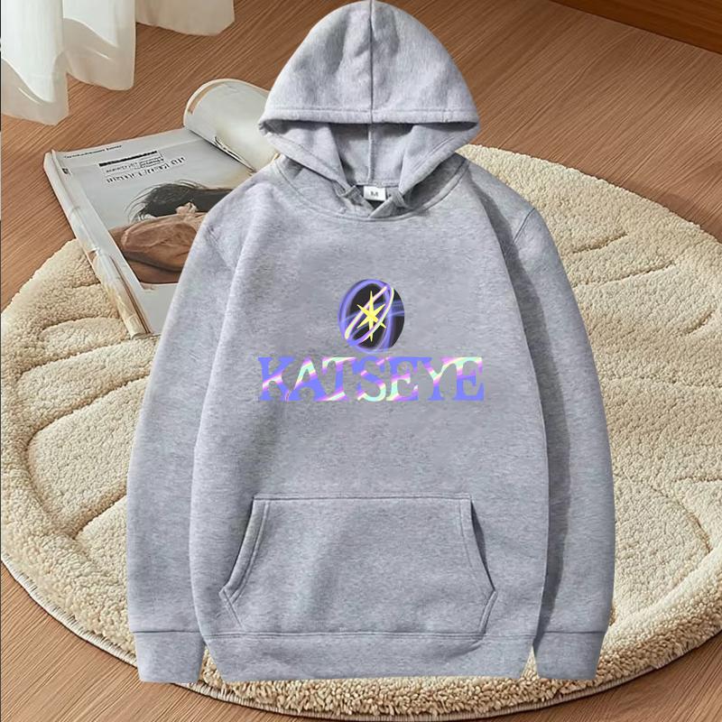KATSEYE Eye módní klasická mikina pánská dámská vintage Vysoká kvalita Dlouhý rukáv streetwear potisk Grafika oversized mikina