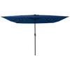 Garden Sun Umbrella Azure Blue 295 X 295 X 245 Cm