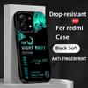 Custodia per Telefono Star Bull Energy Drink turno di notte Per Redmi Note 14 13 12 11 Pro Plus S 5G 14C A3 Copertura Nera Morbida