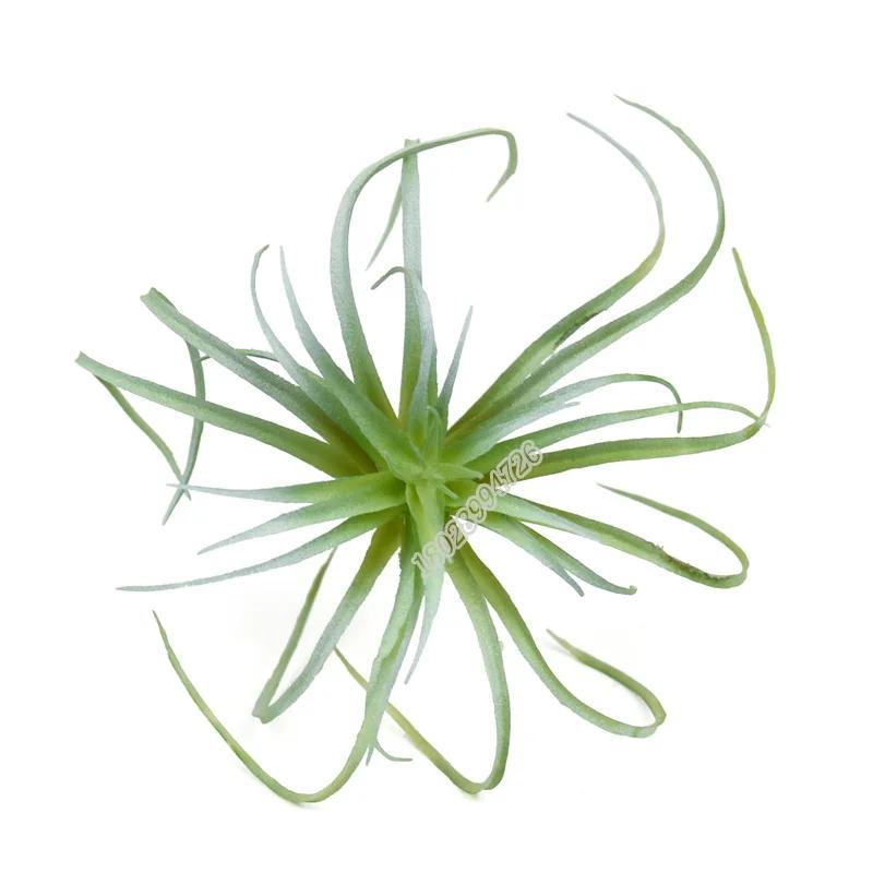 Artificial Flocking Fake Bromeliads Air Plants Hanging Simulation Tillandsia Plants For Home Wedding Party Flower Decoration