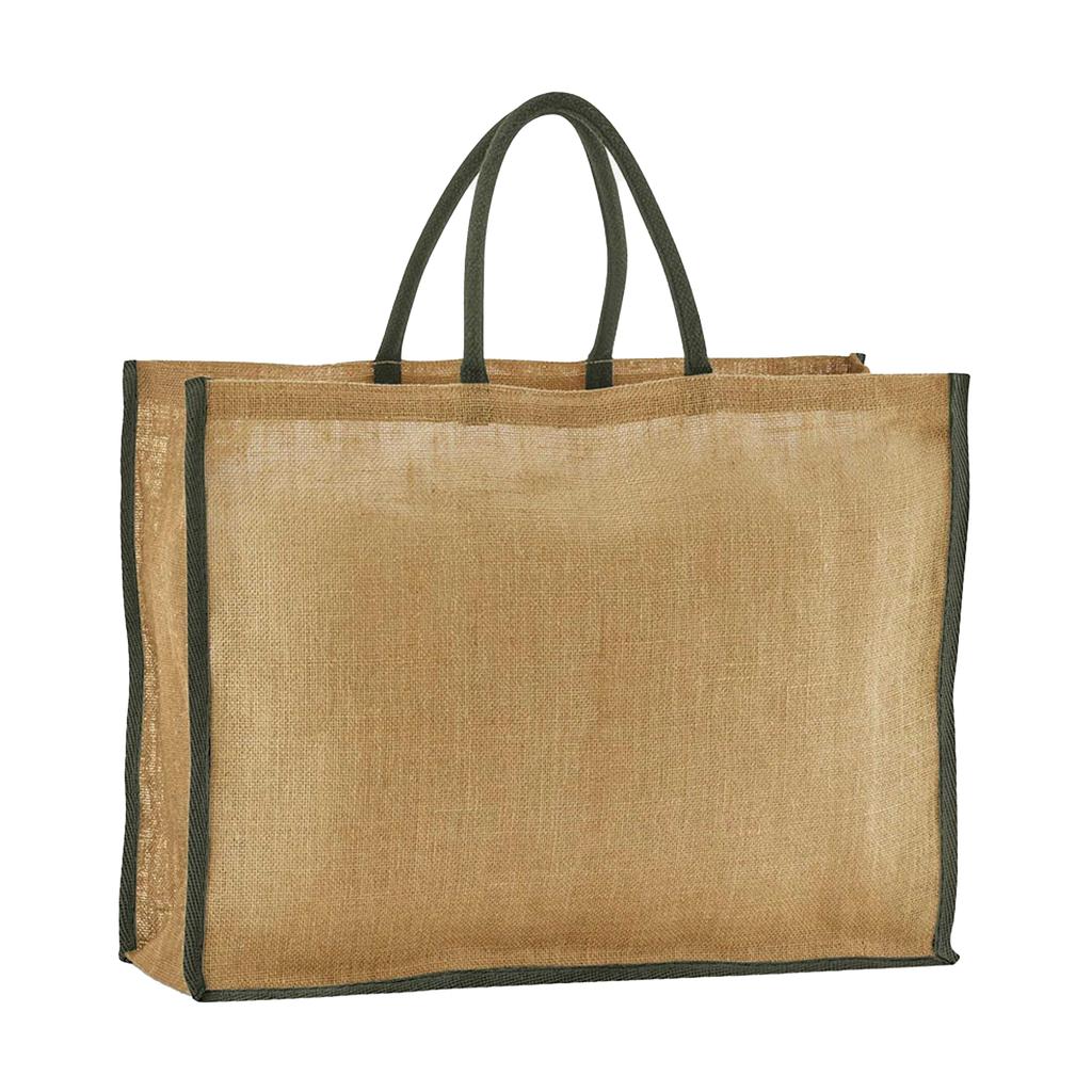 Westford Mill Market Starched Jute Tote Bag