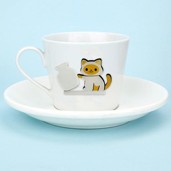 1/2Pcs Cat Whiskers Holder Refrigerator Magnet Cat Hair Miniature Vase Collector Container Pet Memorial Keepsake Decoration