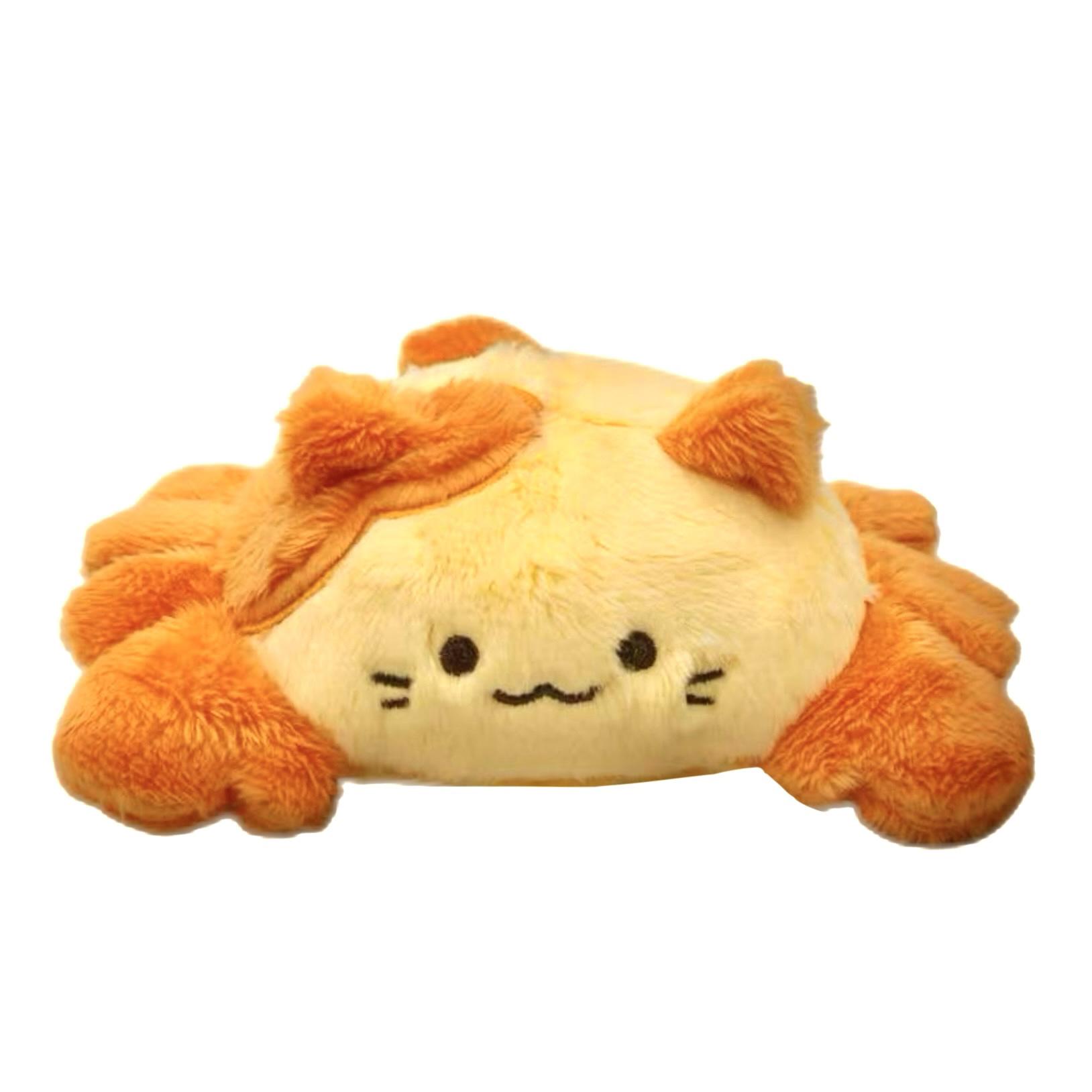 

Cute Cat Crab Plush Toy Soft Stuffed Animal Pillow Doll For Girls Birthday Gift Home Sofa Car Office Desk Decoration Collectible