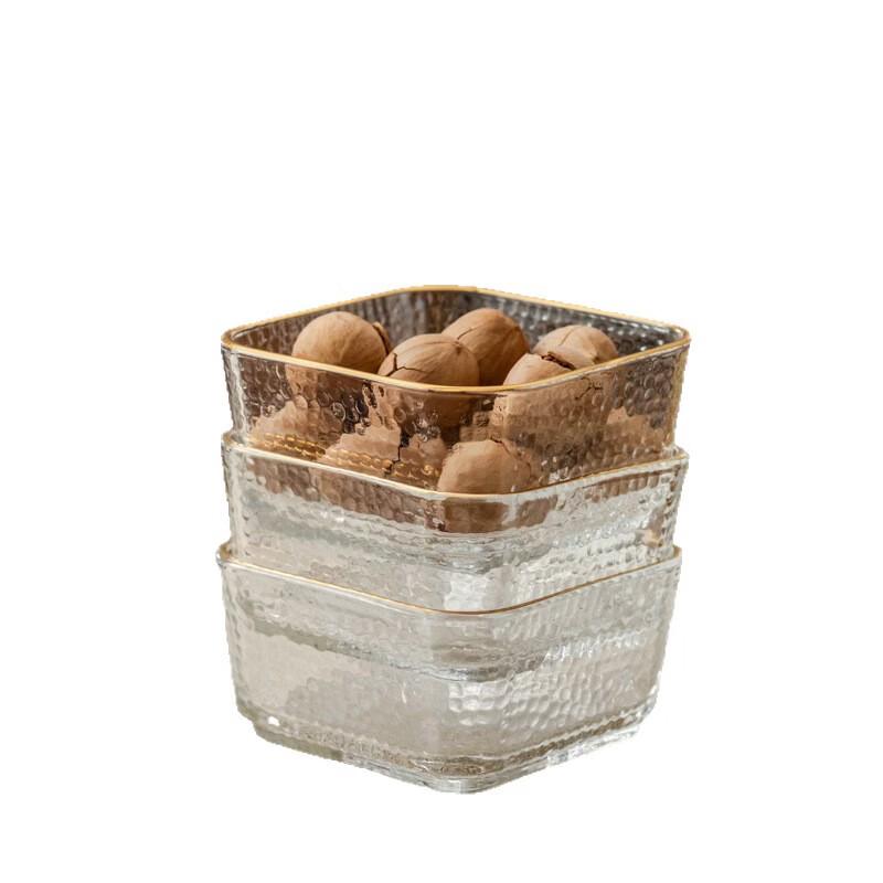 Ru Han Walnut & Glass Divided Snack Platter