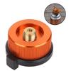 Outdoor Camping Stove Burner Connector Conversion Head Long Gas Tank Round AdapterAdapter