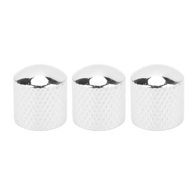 3 pezzi manopola per chitarra elettrica aspetto squisito robusto potenziometro universale per chitarra in metallo