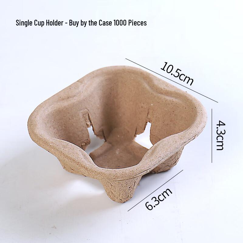 Wuhe Sugarcane Pulp Single Cup Holder