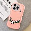 Case for iPhone XR 12 13 16 Pro Max 11 17 Air 15 Plus 14 8 Soft Phone Cover Cartoon Cute Panda