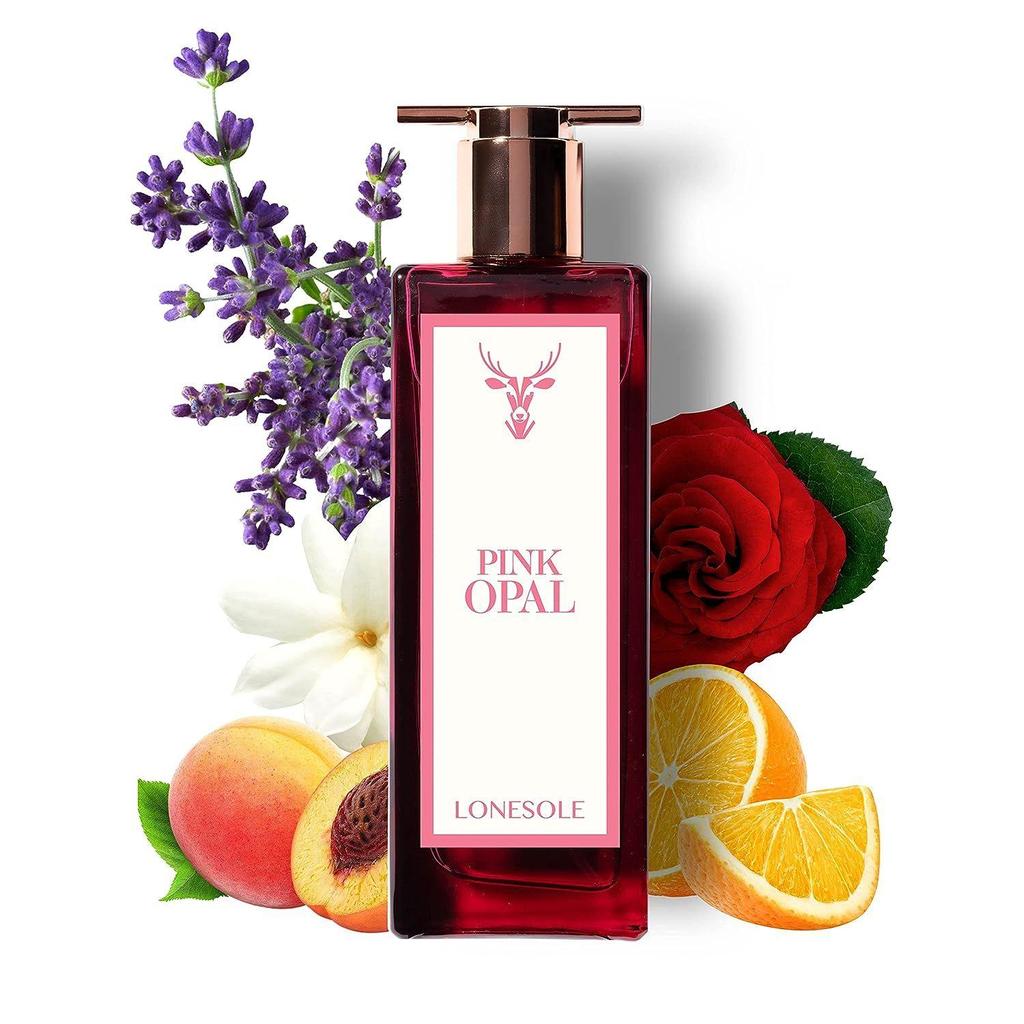 Lonesole Pink Opal Eau De Parfum | 50 ML | Premium Long Lasting Luxury Perfume |