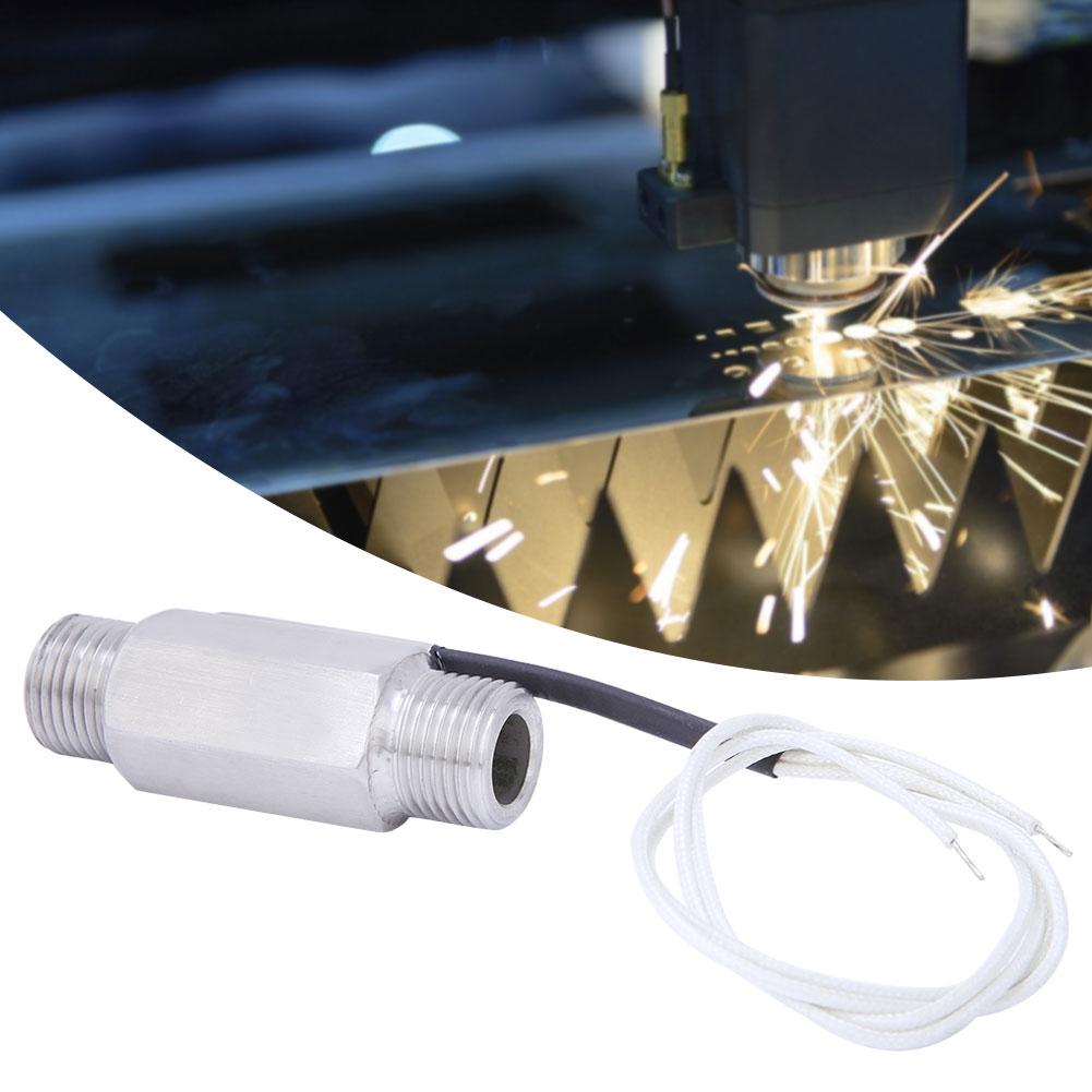 FS 03 Water Flow Switch 304 Stainless Steel 1 2NPT Double Male Thread for Oil Liquid