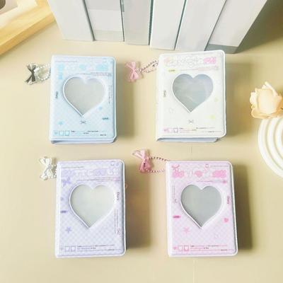 40 Pocket Photo Organizer Card Binder Album PVC Card Collection Book Korean-style Instant Photo Protective Organizer Bag