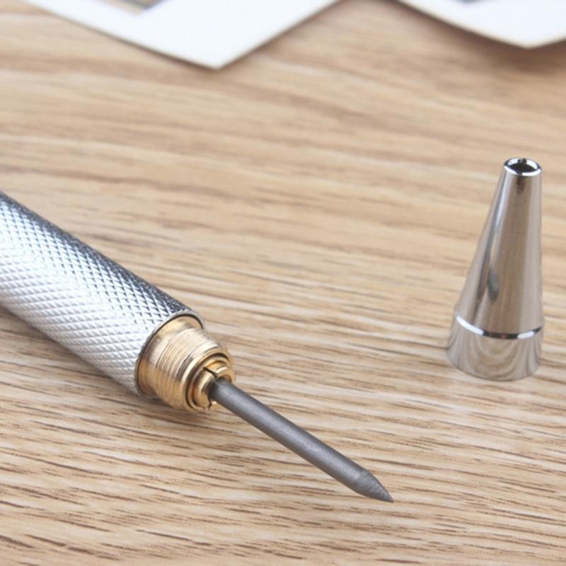 Automatic Pencil with Leads HB Pencil Refills Metal Mechanical Pencil for School