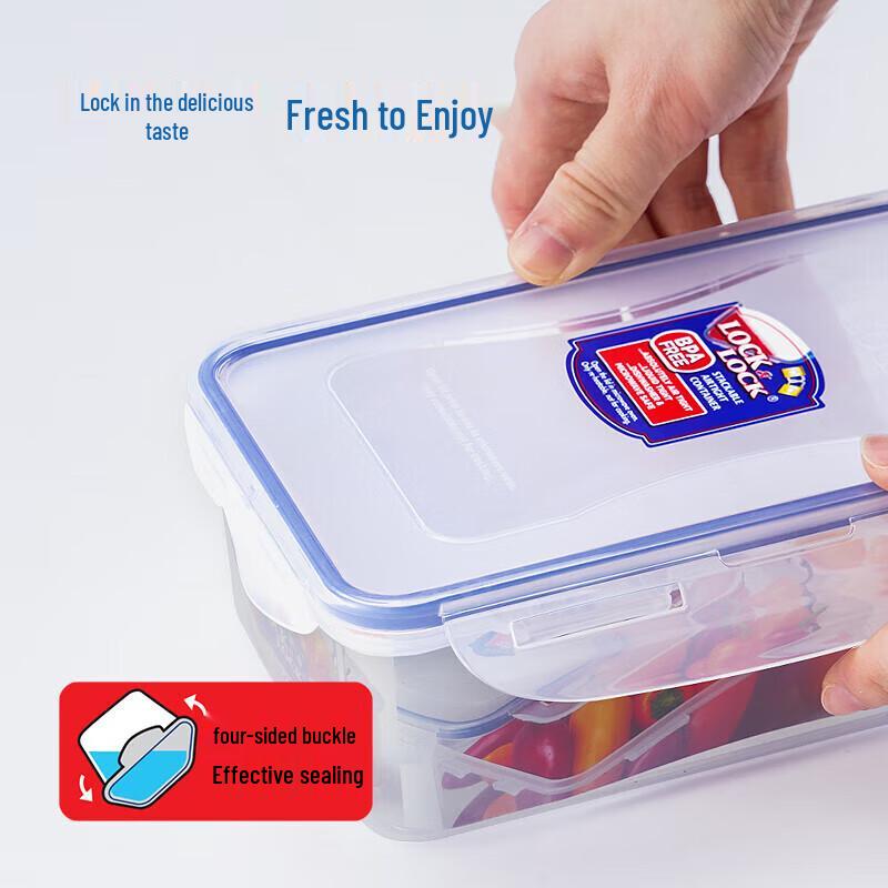 Lock & Lock Plastic Divided Food Storage Set
