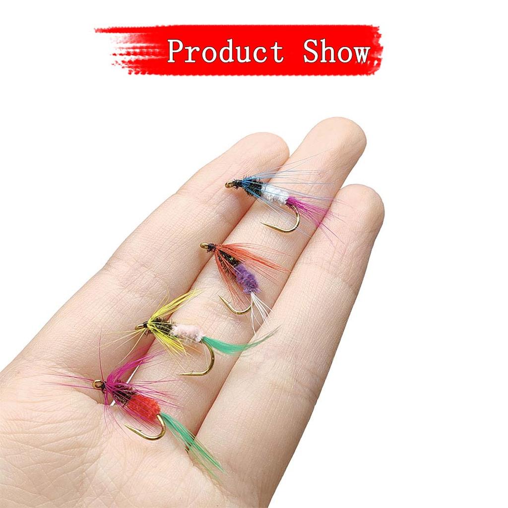 5Pcs/Box Artificial Royal WulffFly Fly Fishing Bait, For Trout/Bass/Perch/Catfish/Carp Etc In Fresh Water or Salt Water, Fly Fishing Supplies