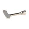 Universal Triangle Key Lock Zinc Zinc Zinc Alloy Spanner Key Utility Service Electric Cabinet Keys  Doors