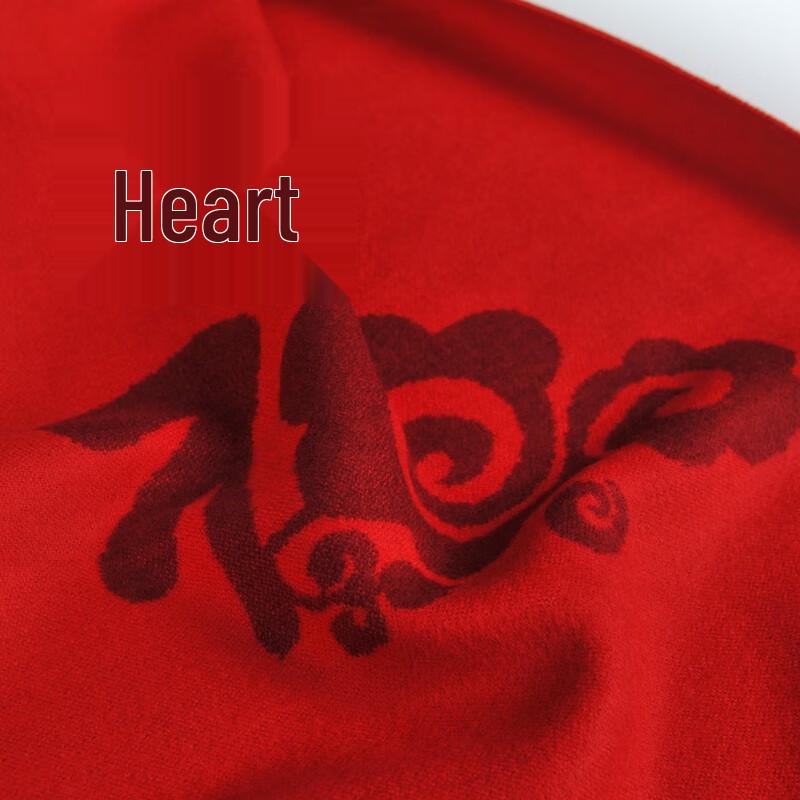 ELSYALN Red Women's Scarf